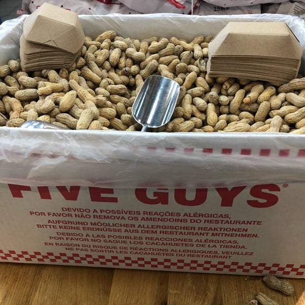 Photo taken at Five Guys by Maria on 3/12/2018