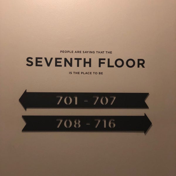 The 7th floor is where the action is.