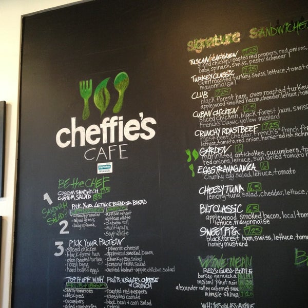 Photo taken at Cheffie&#39;s Café by Jason Z. on 1/19/2013