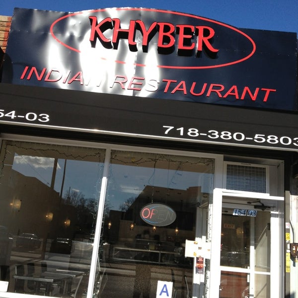 Photo taken at Khyber Indian Restaurant by Frank T. on 12/19/2012