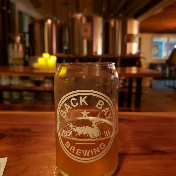 Photo taken at Back Bay Brewing by Andrew G. on 10/14/2019