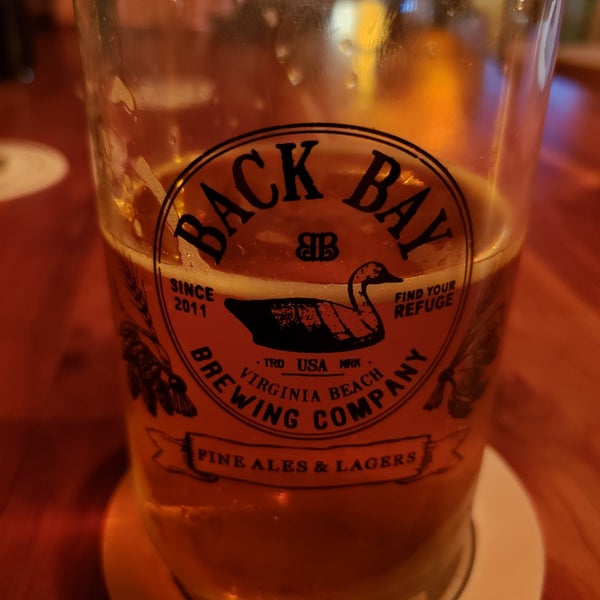 Photo taken at Back Bay Brewing by Andrew G. on 1/20/2019