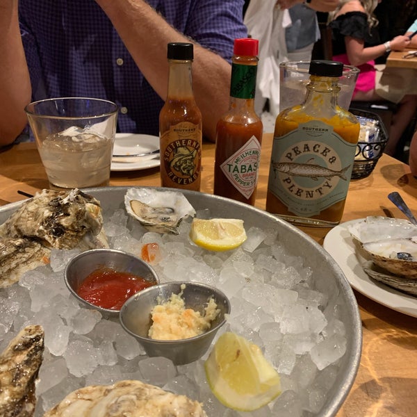 Photo taken at The Southern Steak &amp; Oyster by Gretchen N. on 9/11/2021