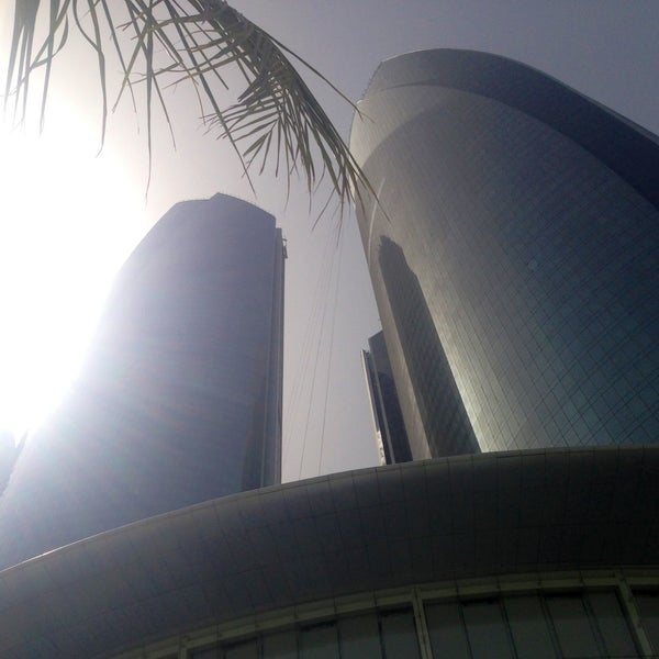 Photo taken at Conrad Abu Dhabi Etihad Towers by FIL V. on 5/9/2013