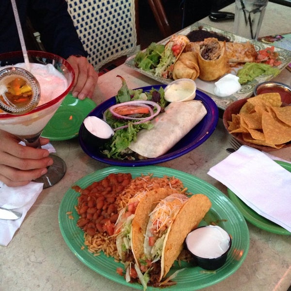 Foto diambil di Pancho&#39;s Burritos oleh Stella P. pada 5/22/2014