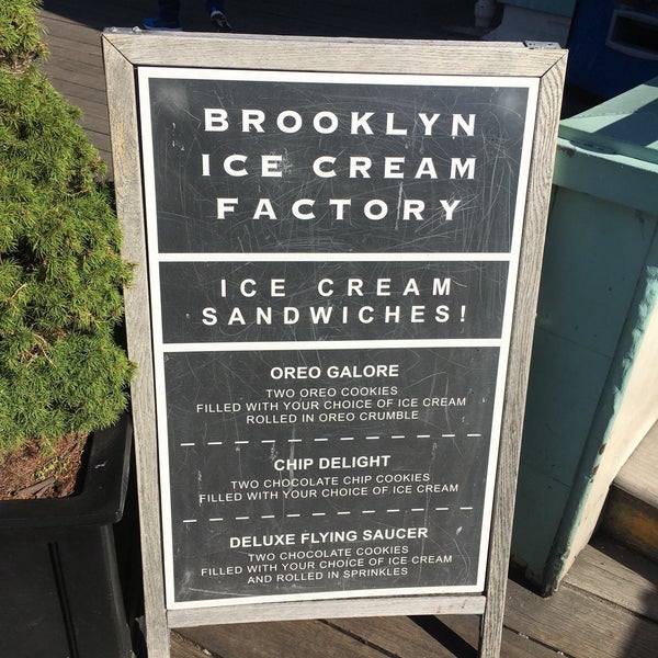 Photo taken at Brooklyn Ice Cream Factory by Stephanie G. on 10/18/2017