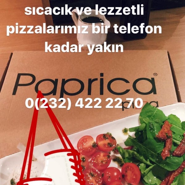 Photo taken at Paprica Ristorante&amp;Pizza by Atay U. on 2/23/2018