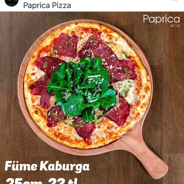 Foto tomada en Paprica Ristorante&amp;Pizza  por Atay U. el 2/23/2018