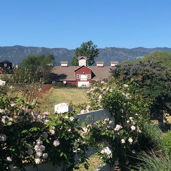 Photo taken at Frog&#39;s Leap Winery by Valerie O. on 4/24/2019