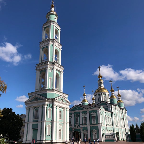 Спасо Преображенский кафедральный собор города Тамбова
