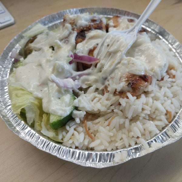 Chicken Kabab Cart Food Truck in Downtown Boston