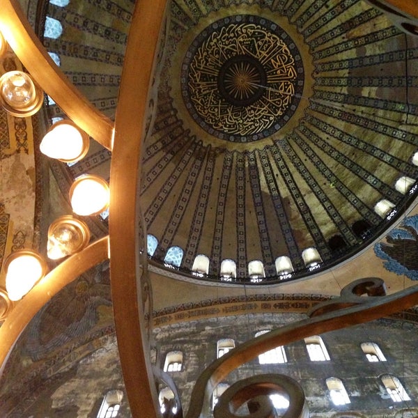 Photo taken at Hagia Sophia by GOKTAN T. on 5/9/2013