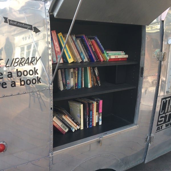 Free book trade exchange library here! Take a book and leave a book!