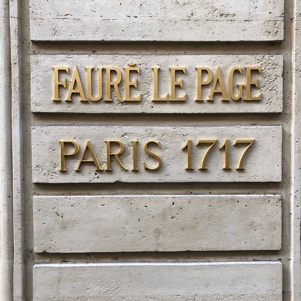 Photos at Fauré Le Page - Place Vendôme - Paris, Île-de-France
