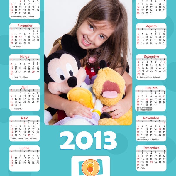 Quer um calendário 2013 com uma foto profissional?