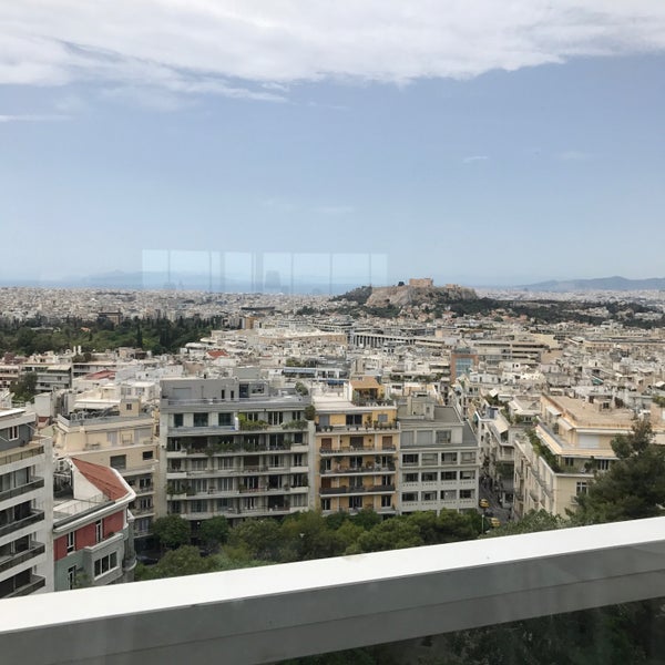 Photo taken at St George Lycabettus Lifestyle Hotel by Ioanna P. on 5/7/2017
