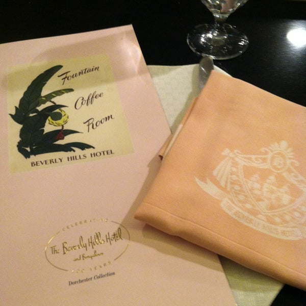 The Fountain Coffee Room Coffee Shop in Beverly Hills