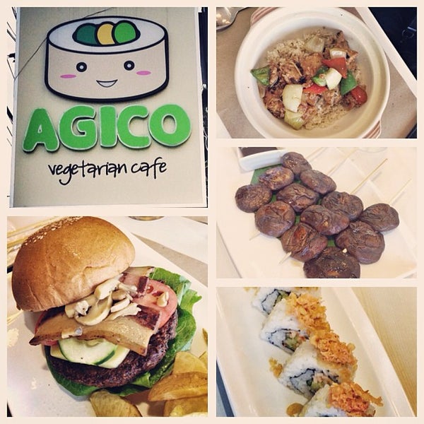 รูปภาพถ่ายที่ Agico Vegetarian Café โดย Caitanya B. เมื่อ 1/20/2013