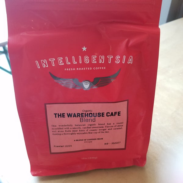 The Intelligentsia Warehouse blend is the absolute best. Don't ruin the flavor by adding cream or sugar. It's perfect as is.