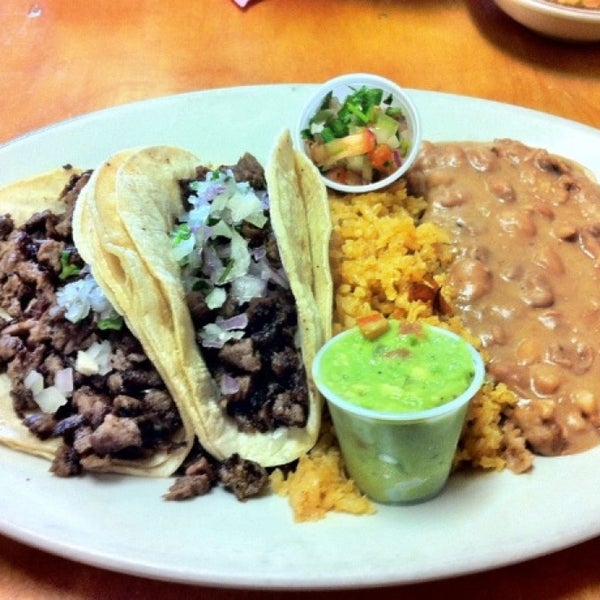 You MUST try the Carne Asada Tacos!