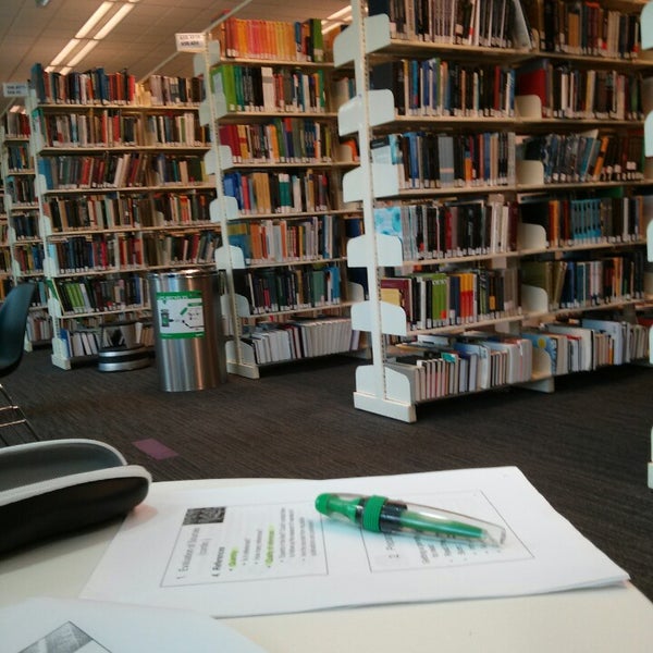 Photo taken at UTS Library by Matt C. on 3/8/2013