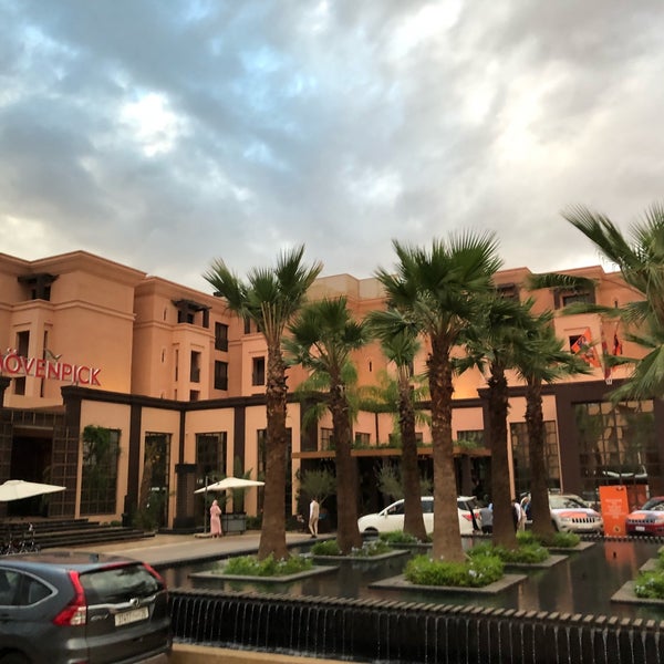 Photo taken at Mövenpick Hotel Mansour Eddahbi Marrakech by Kirsten L. on 10/11/2018