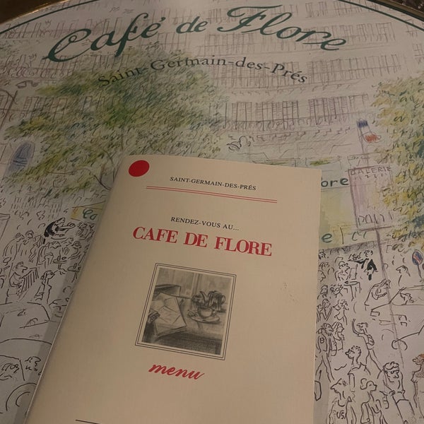รูปภาพถ่ายที่ Café de Flore โดย LAM เมื่อ 3/16/2024