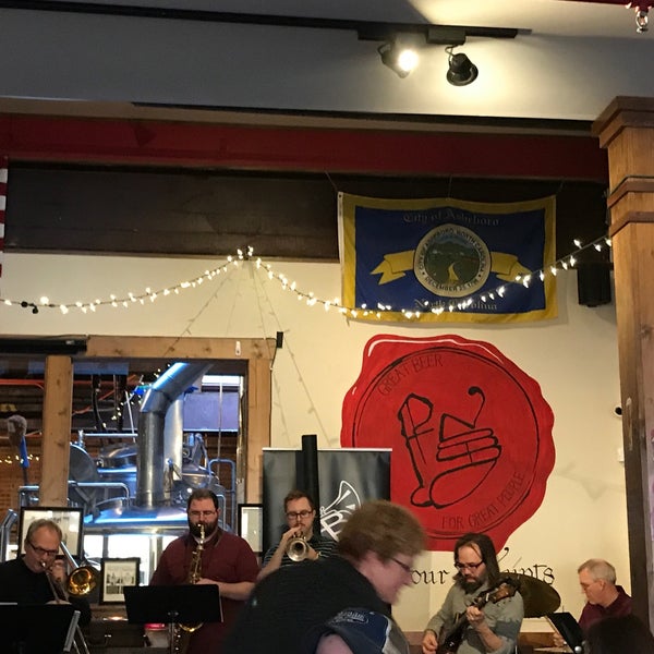 Photo taken at Four Saints Brewing Company by Ray B. on 1/20/2019