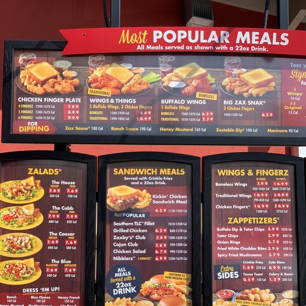 zaxby s menu with prices 2020 top sellers 52 off www ingeniovirtual com