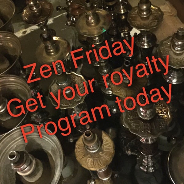 The hookah was great good for Friday night great adventures with friends this is the kind of place you want to be at this is Zen #zenhookahlounge