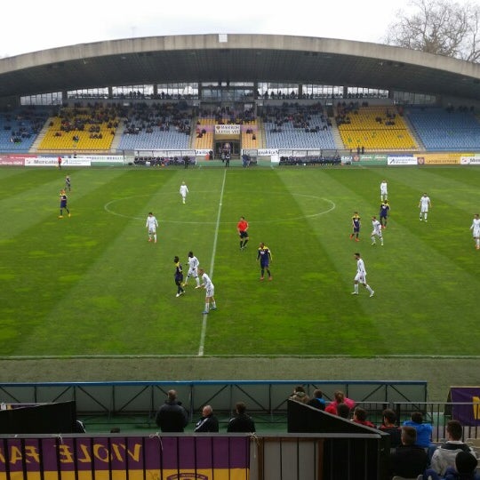 Photo taken at Stadion Ljudski Vrt by Semih B. on 4/4/2015