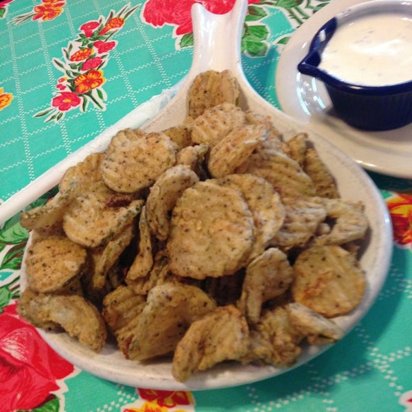 Get the fried pickles