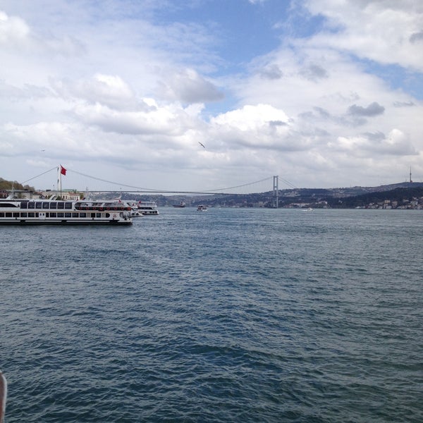 Photo taken at Beşiktaş by Esra A. on 4/18/2013