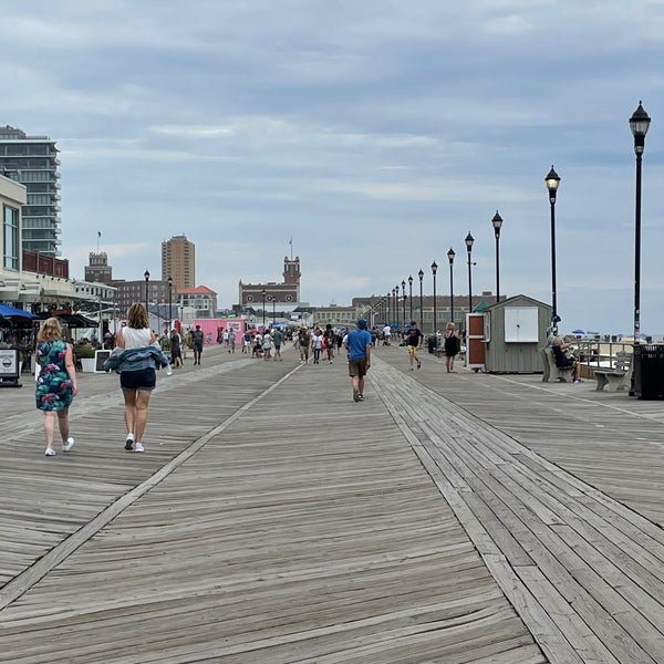 Photo taken at Asbury Park Boardwalk by Andrea M. on 7/26/2022