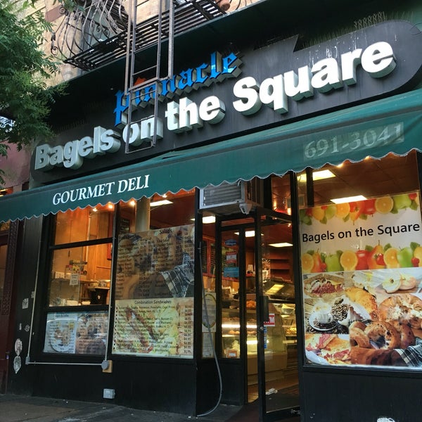 Photos at Bagels on the Square West Village 100 tips from 3152 visitors