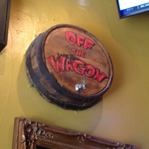 Photo taken at Off The Wagon Bar &amp; Grill by Andrea M. on 6/15/2013