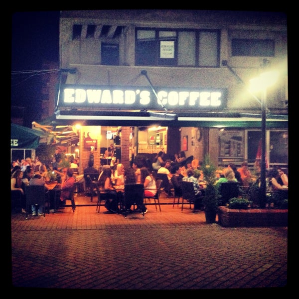Photo taken at Edward&#39;s Coffee by Seda K. on 5/18/2013