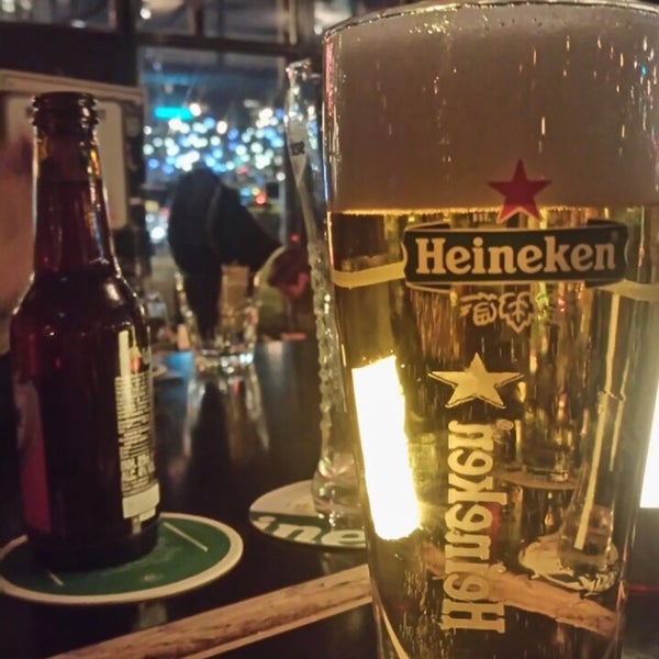 Photo taken at Grand Café Heineken Hoek by Gülin G. on 1/25/2017