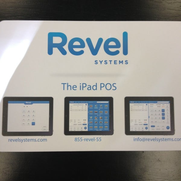 3/13/2013にJaemieがRevel Systems iPad POSで撮った写真