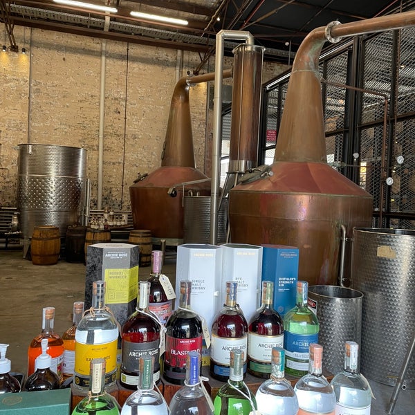Photo taken at Archie Rose Distilling Co. by Chiara on 8/25/2022