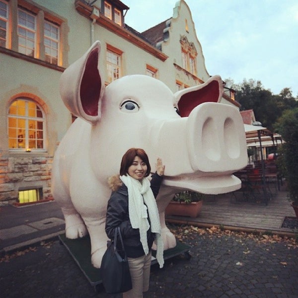 Photo taken at SchweineMuseum by Marco C. on 10/5/2013