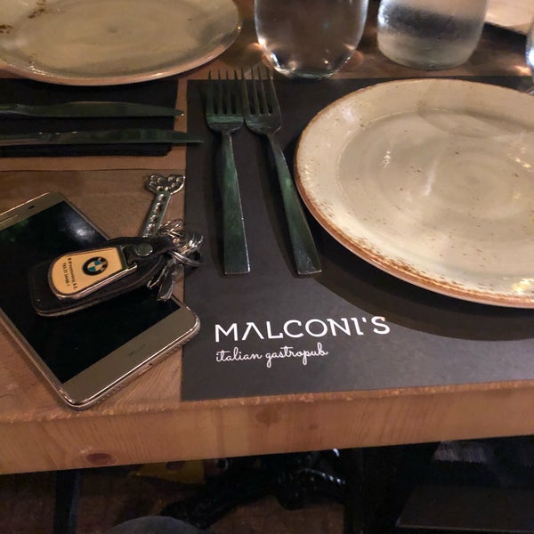 Photo taken at Malconi&#39;s by Vassilis T. on 8/2/2018