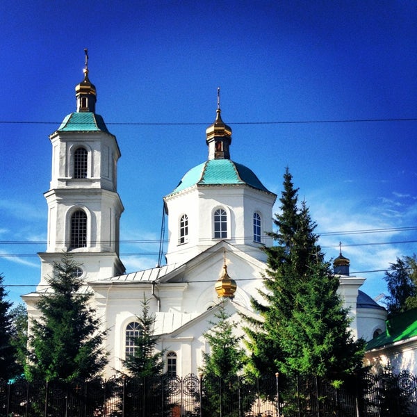 Омск Собор Воздвижения Честного Креста Господня Фотография