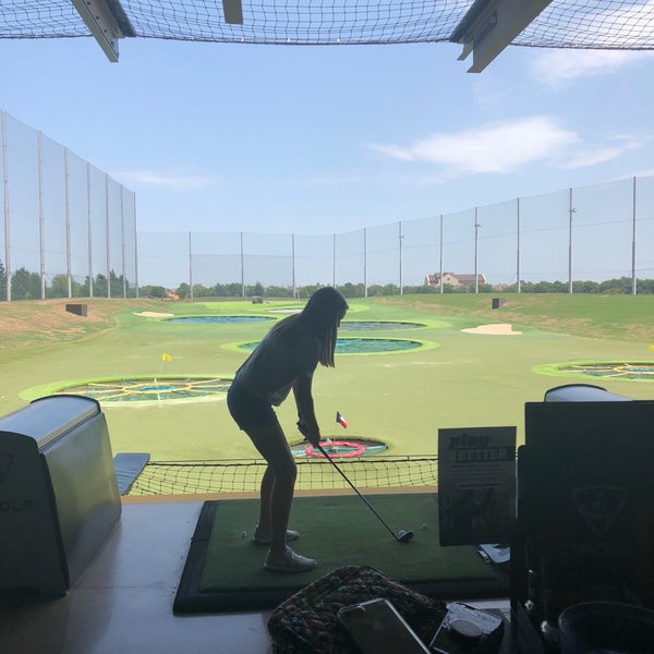 Photo taken at Topgolf by Maggie S. on 8/18/2018