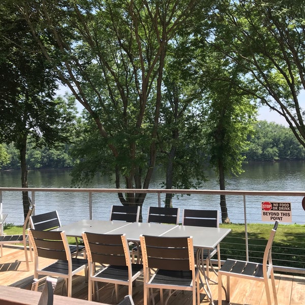 Photo taken at River: A Waterfront Restaurant &amp; Bar by Jon T. on 7/4/2019