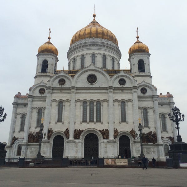 Photo taken at Cathedral of Christ the Saviour by Kate U. on 3/3/2015