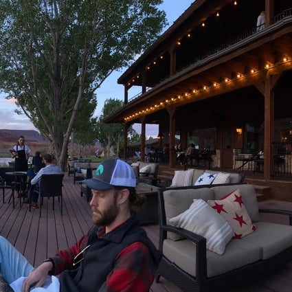 Exquisite setting & great food. The Sorrel River Ranch is a breathtaking piece of property right on the Colorado River. You can eat all meals al fresco. No better dining experience in Moab!