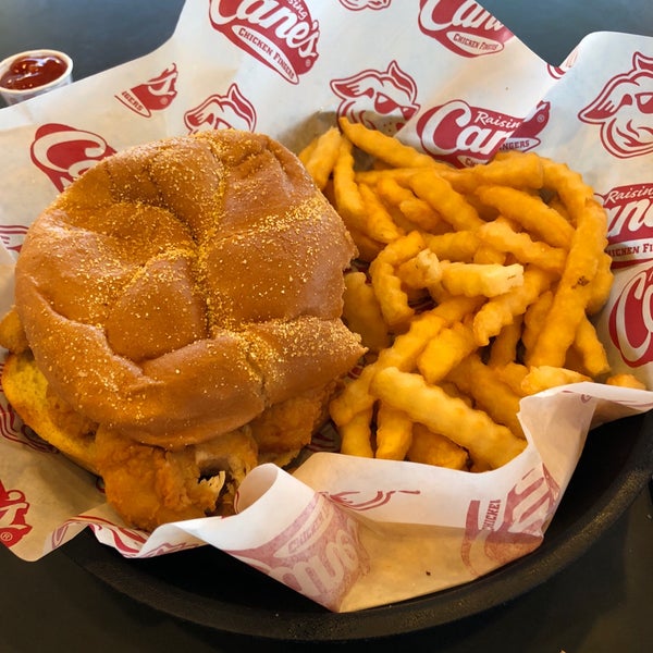 Photo taken at Raising Cane&#39;s Chicken Fingers by Ahmad K. on 1/11/2018
