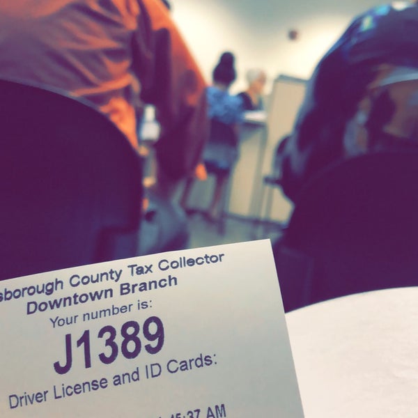 Hillsborough County Tax Collector's Office Downtown Tampa 601 E