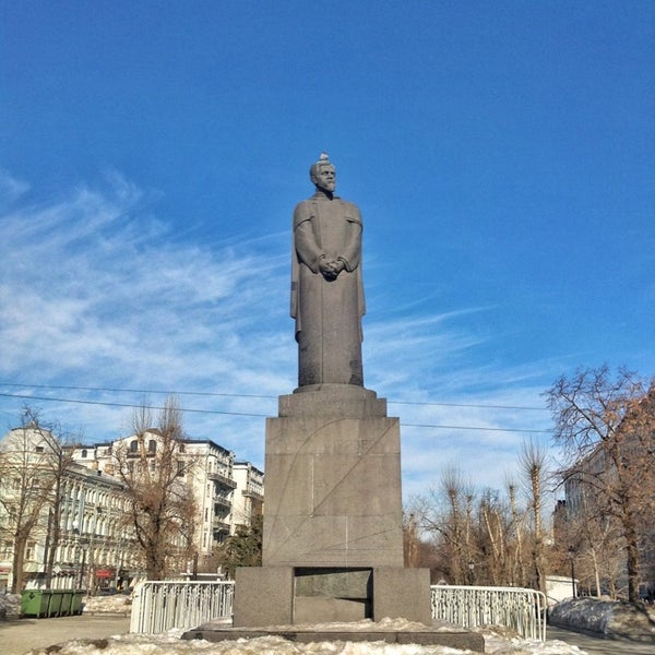 Памятник тимирязеву москва